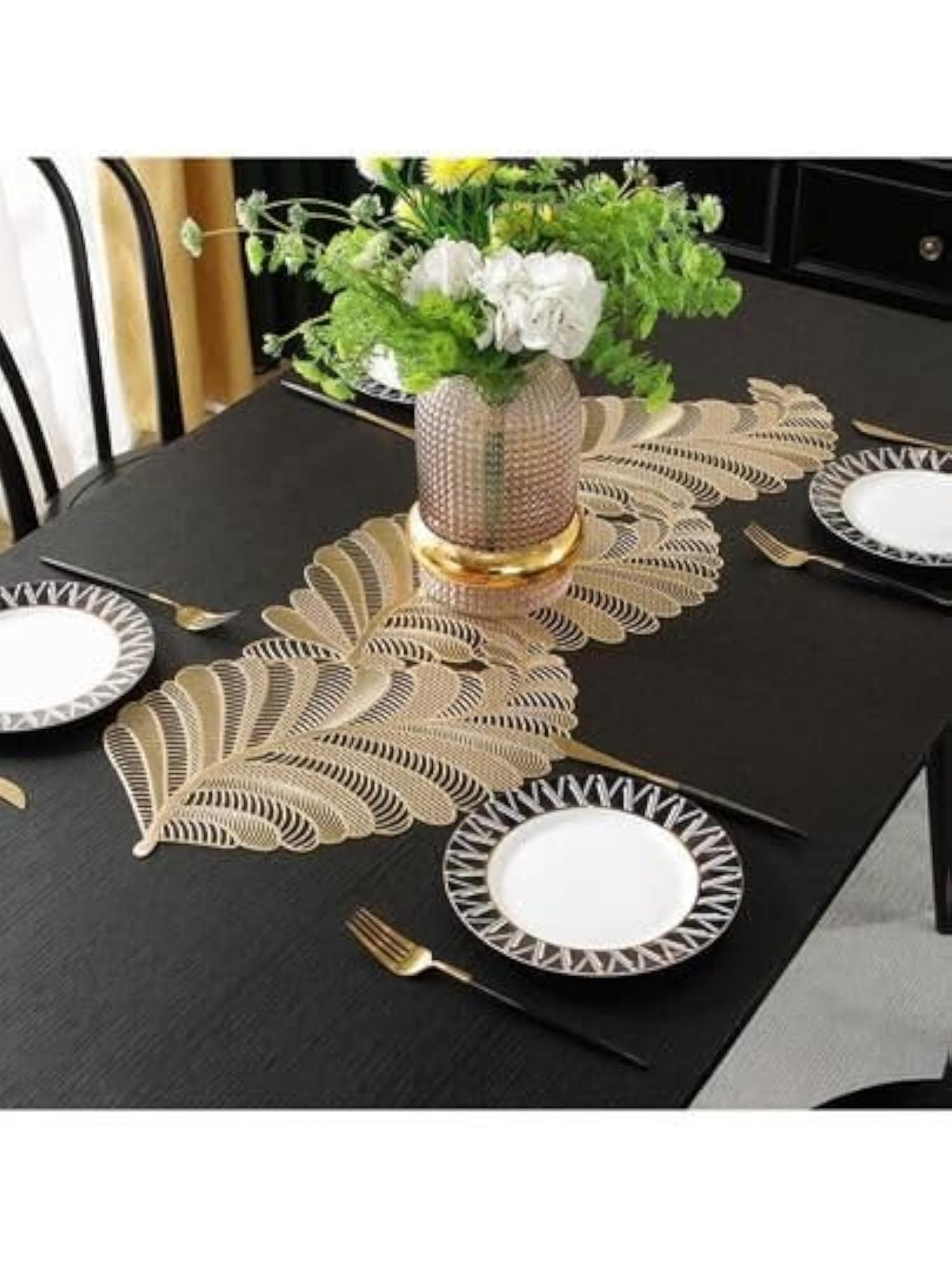 Placemat and Table Runner Combo Set for Dining Table